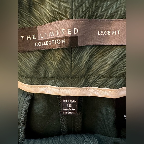 The Limited Dark Green Women's Wide Leg Trousers - Picture 3 of 5